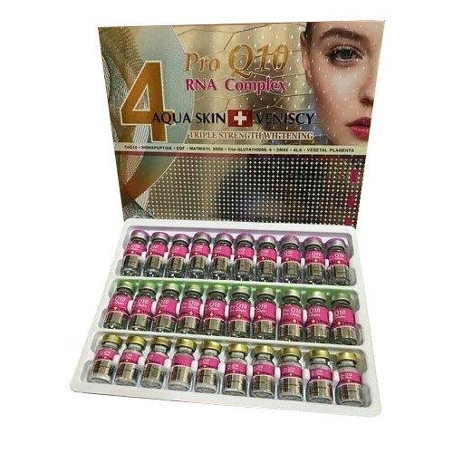 Aqua Skin Veniscy Pro Q10 RNA Complex 4 Skin Whitening Injection | Healthcare Beauty